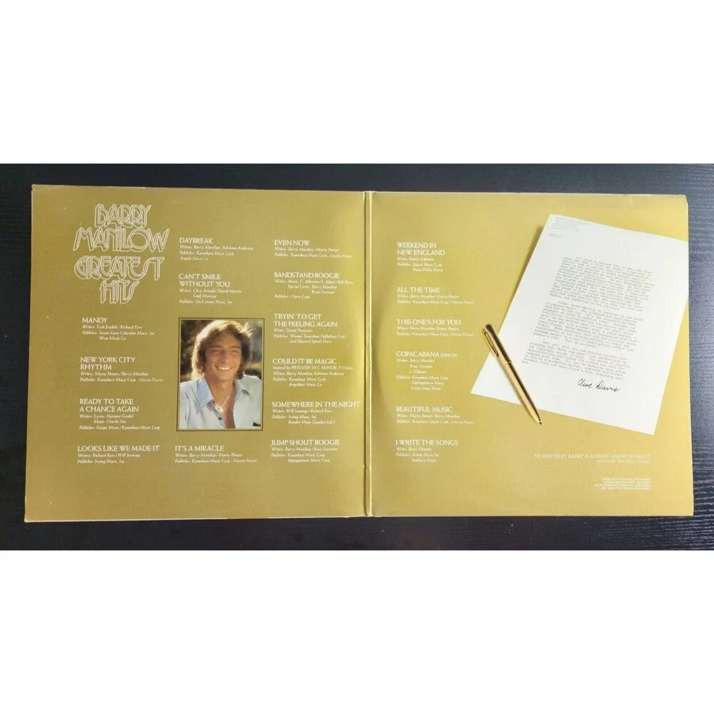 Barry Manilow - Greatest Hits (2xLP, Comp, Club, RCA) (Arista) - Picture 2 of 11